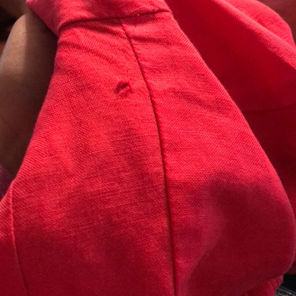 Anthropologie Elevenses Red Blazer Size 4 - Picture 8 of 8